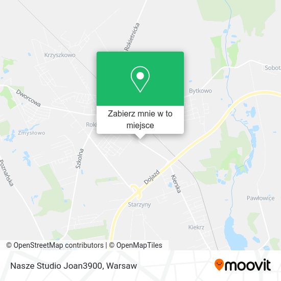 Mapa Nasze Studio Joan3900