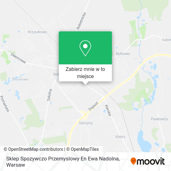 Mapa Sklep Spozywczo Przemyslowy En Ewa Nadolna