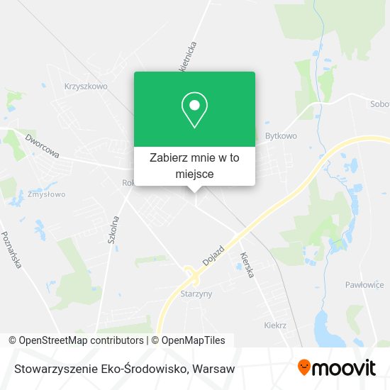 Mapa Stowarzyszenie Eko-Środowisko