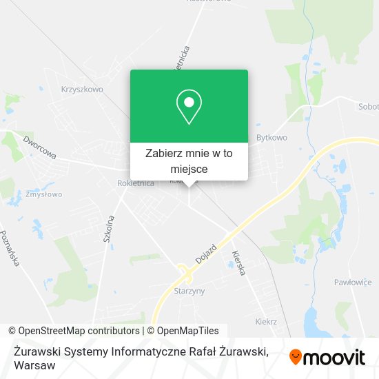 Mapa Żurawski Systemy Informatyczne Rafał Żurawski