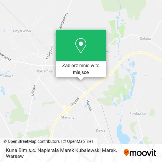 Mapa Kuna Bim s.c. Napierała Marek Kubalewski Marek