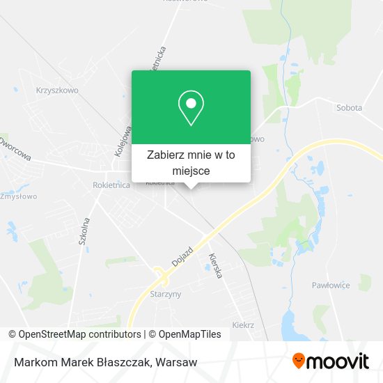 Mapa Markom Marek Błaszczak