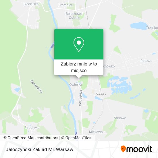 Mapa Jaloszynski Zaklad Mi