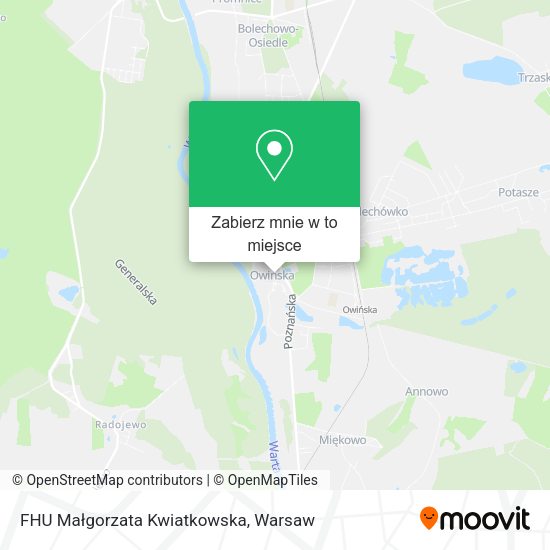 Mapa FHU Małgorzata Kwiatkowska