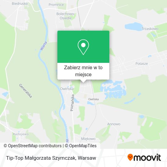 Mapa Tip-Top Małgorzata Szymczak