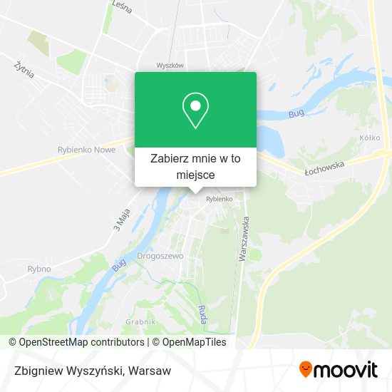 Mapa Zbigniew Wyszyński