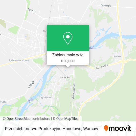 Mapa Przedsiębiorstwo Produkcyjno Handlowe