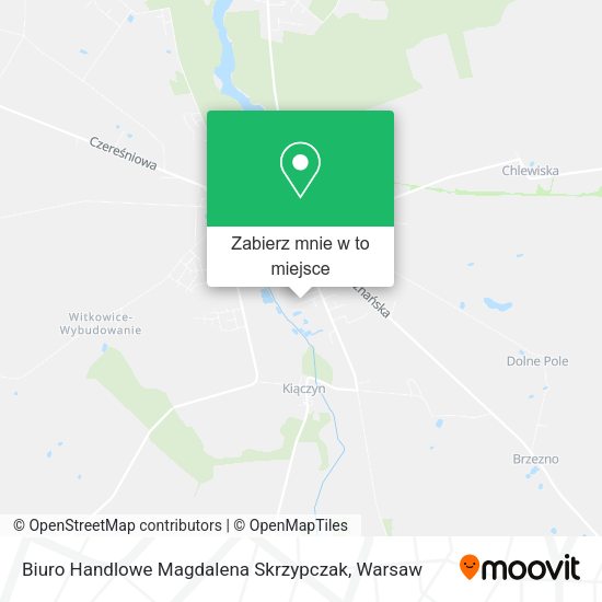 Mapa Biuro Handlowe Magdalena Skrzypczak