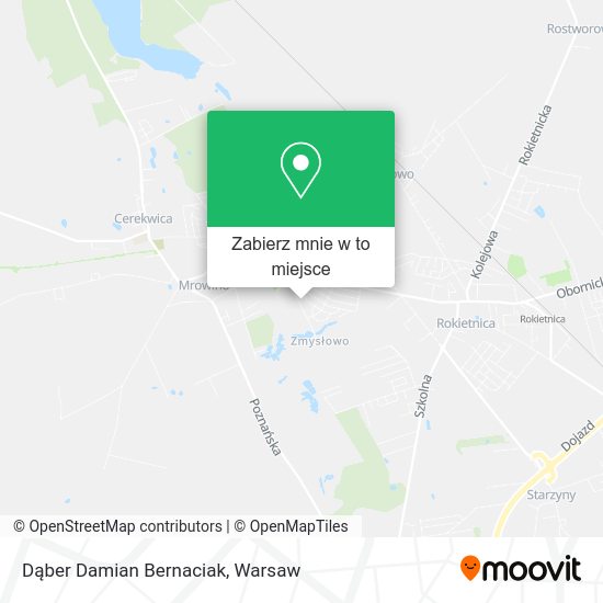 Mapa Dąber Damian Bernaciak