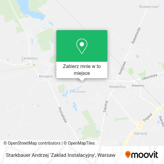 Mapa Starkbauer Andrzej 'Zakład Instalacyjny'