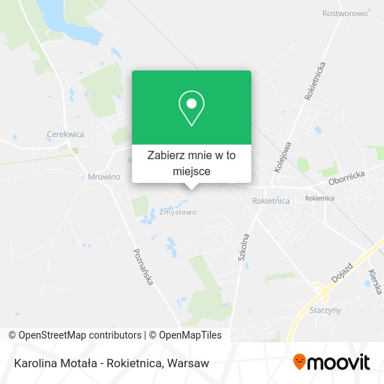 Mapa Karolina Motała - Rokietnica