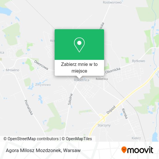 Mapa Agora Milosz Mozdzonek