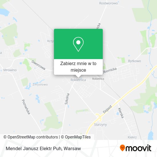 Mapa Mendel Janusz Elektr Puh