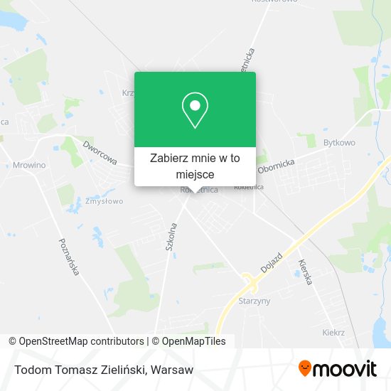 Mapa Todom Tomasz Zieliński