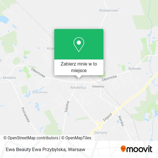 Mapa Ewa Beauty Ewa Przybylska