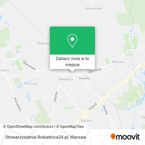 Mapa Stowarzyszenie Rokietnica24.pl