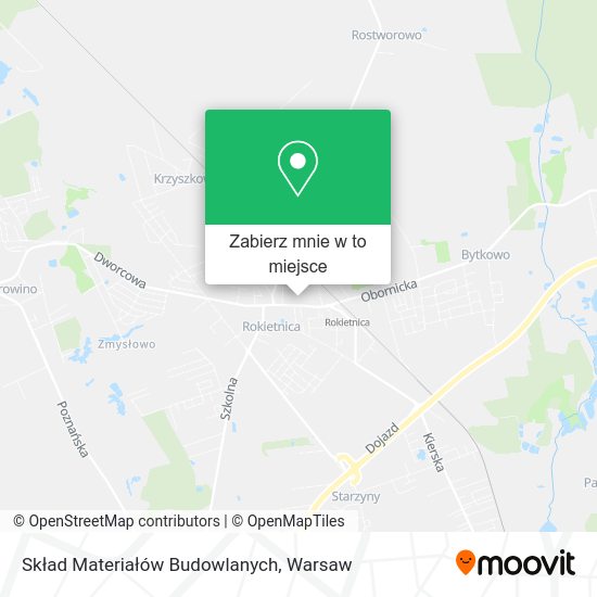 Mapa Skład Materiałów Budowlanych