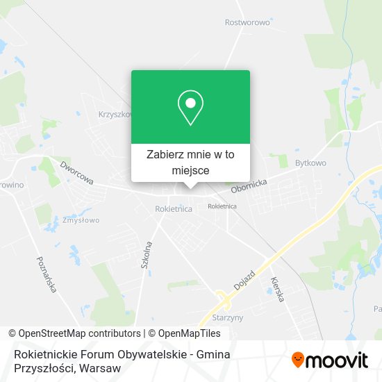 Mapa Rokietnickie Forum Obywatelskie - Gmina Przyszłości