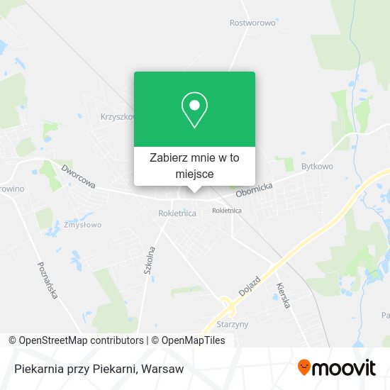 Mapa Piekarnia przy Piekarni