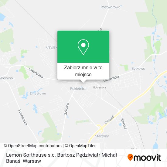 Mapa Lemon Softhause s.c. Bartosz Pędziwiatr Michał Banaś