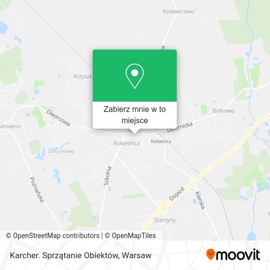 Mapa Karcher. Sprzątanie Obiektów