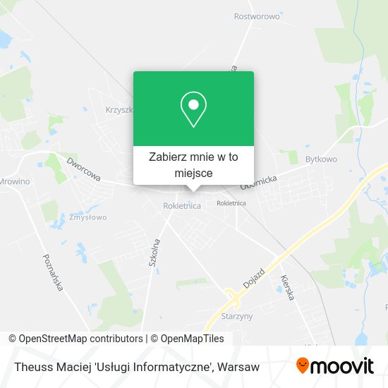 Mapa Theuss Maciej 'Usługi Informatyczne'