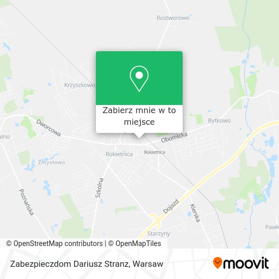 Mapa Zabezpieczdom Dariusz Stranz