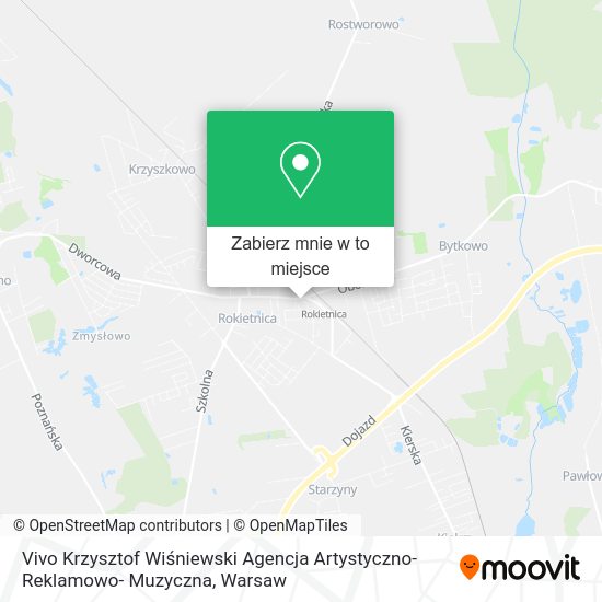 Mapa Vivo Krzysztof Wiśniewski Agencja Artystyczno-Reklamowo- Muzyczna