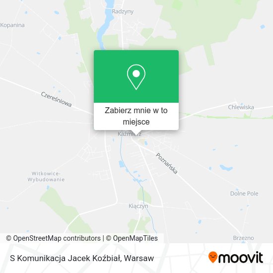 Mapa S Komunikacja Jacek Koźbiał