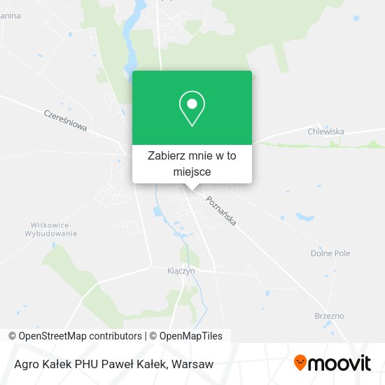 Mapa Agro Kałek PHU Paweł Kałek