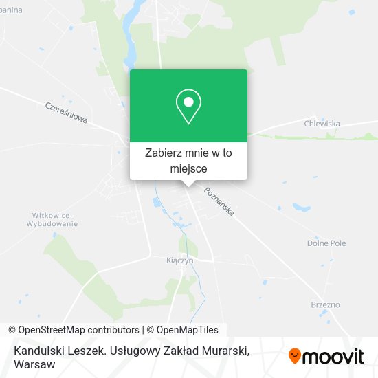 Mapa Kandulski Leszek. Usługowy Zakład Murarski