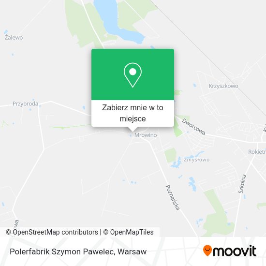 Mapa Polerfabrik Szymon Pawelec