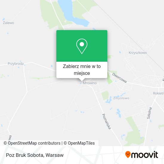 Mapa Poz Bruk Sobota