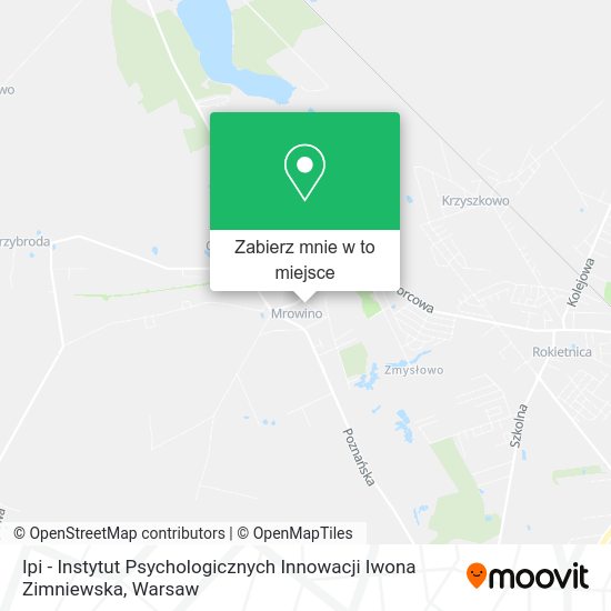 Mapa Ipi - Instytut Psychologicznych Innowacji Iwona Zimniewska