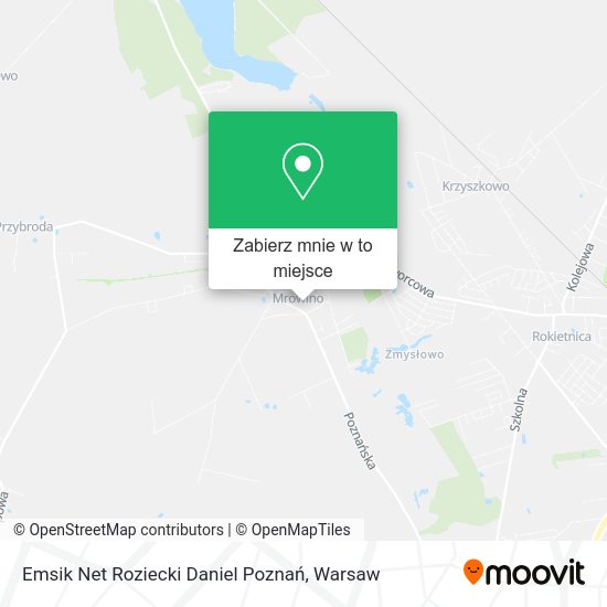 Mapa Emsik Net Roziecki Daniel Poznań