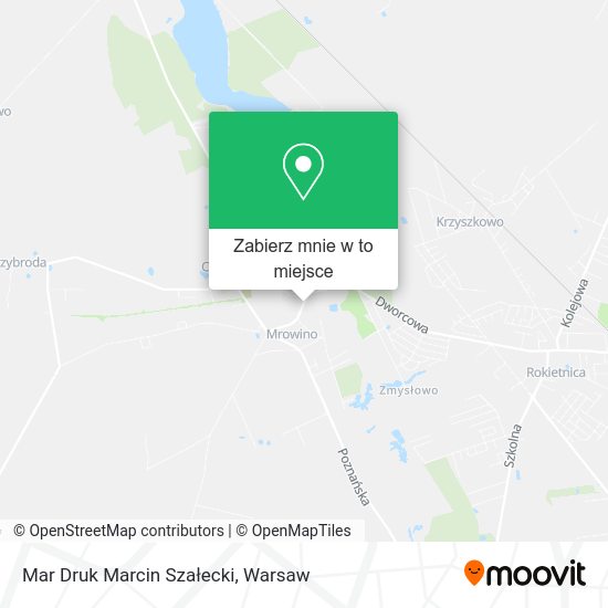 Mapa Mar Druk Marcin Szałecki