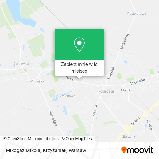 Mapa Mikogaz Mikołaj Krzyżaniak