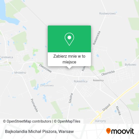 Mapa Bajkolandia Michał Piszora