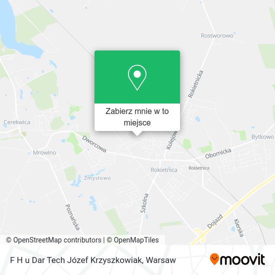 Mapa F H u Dar Tech Józef Krzyszkowiak