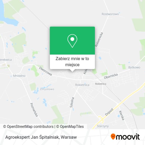 Mapa Agroekspert Jan Śpitalniak