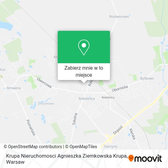 Mapa Krupa Nieruchomosci Agnieszka Ziemkowska Krupa