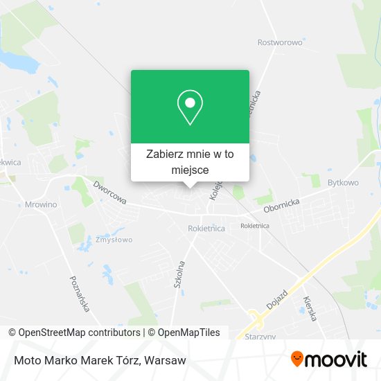 Mapa Moto Marko Marek Tórz