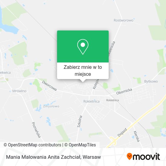 Mapa Mania Malowania Anita Zachciał