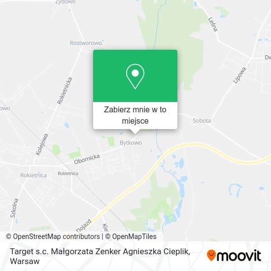 Mapa Target s.c. Małgorzata Zenker Agnieszka Cieplik