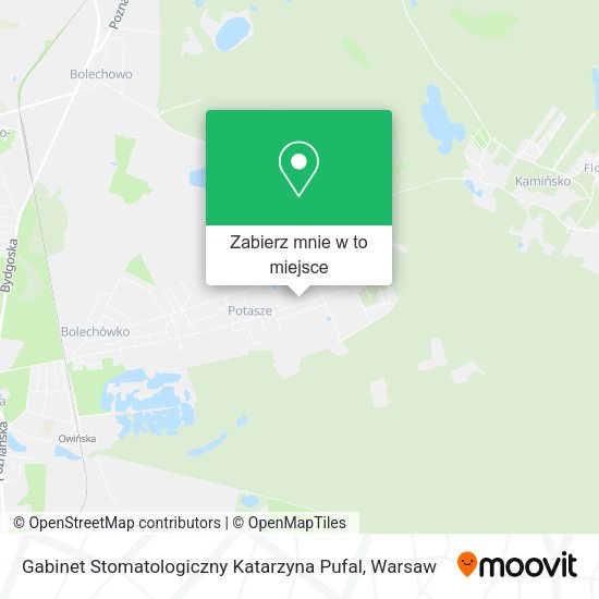 Mapa Gabinet Stomatologiczny Katarzyna Pufal