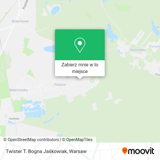 Mapa Twister T. Bogna Jaśkowiak