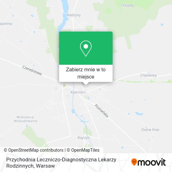 Mapa Przychodnia Leczniczo-Diagnostyczna Lekarzy Rodzinnych