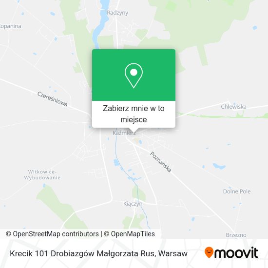 Mapa Krecik 101 Drobiazgów Małgorzata Rus