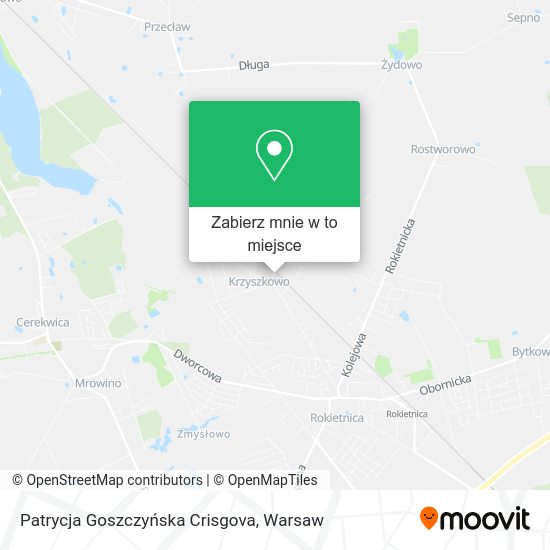 Mapa Patrycja Goszczyńska Crisgova