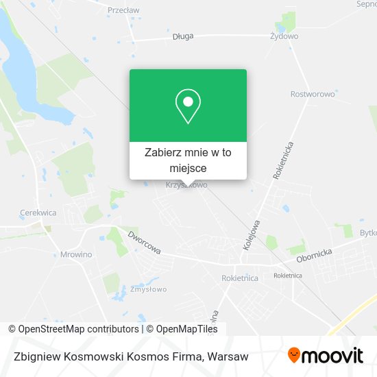 Mapa Zbigniew Kosmowski Kosmos Firma